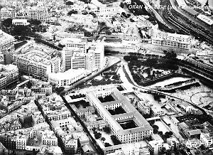 Oran - Lycee Lamoriciere - Vue aerienne